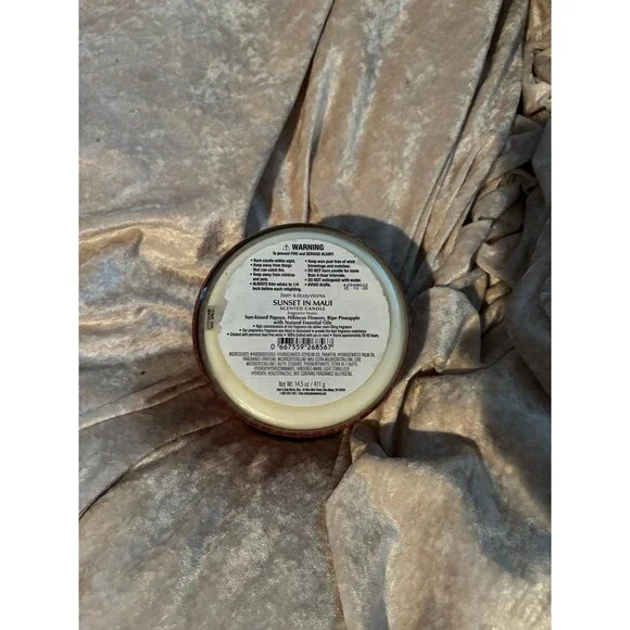 BBW Sunset in maui candle - Picture 2 of 3